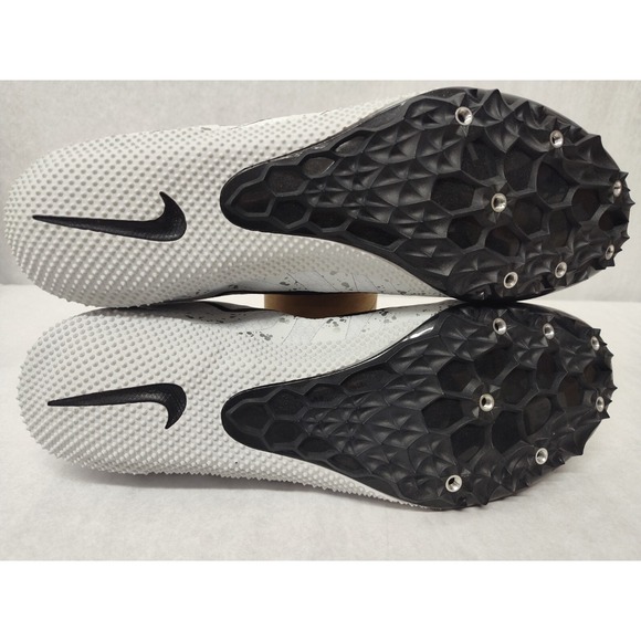 Nike Men's Zoom Rival S 9 Cross Country Running Spikes 907564-005 Platinum Sz 14 - Picture 6 of 8